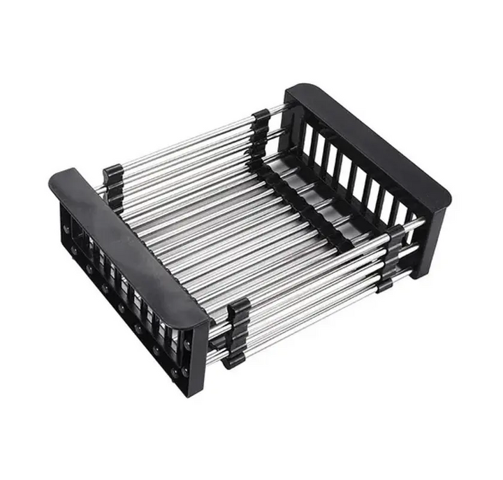 LAVAPLATOS DOBLE NEGRO 78X43 + ACCESORIOS