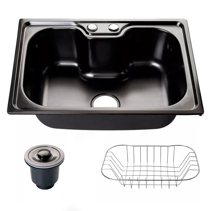 LAVAPLATOS ESTILO RIÑON NEGRO 60X42 + REJILLA