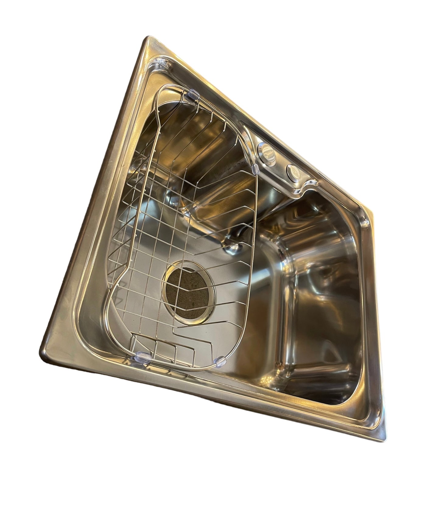 LAVAPLATOS ESTILO RIÑON PLATEADO 50X40