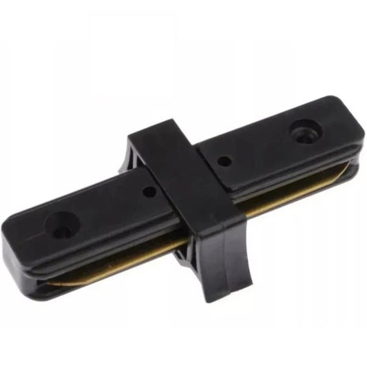CONECTOR LINEAL PARA RIEL MONOFASICO NEGRO