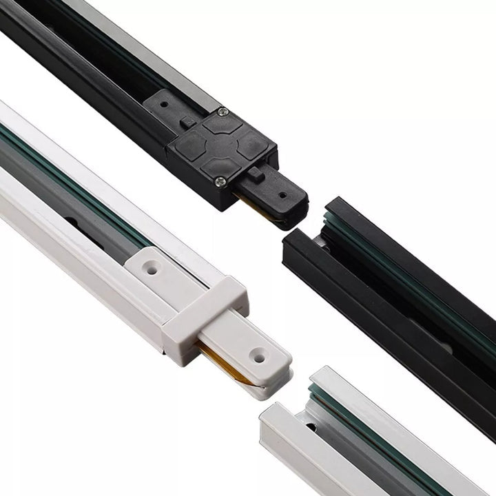 CONECTOR LINEAL PARA RIEL MONOFASICO NEGRO