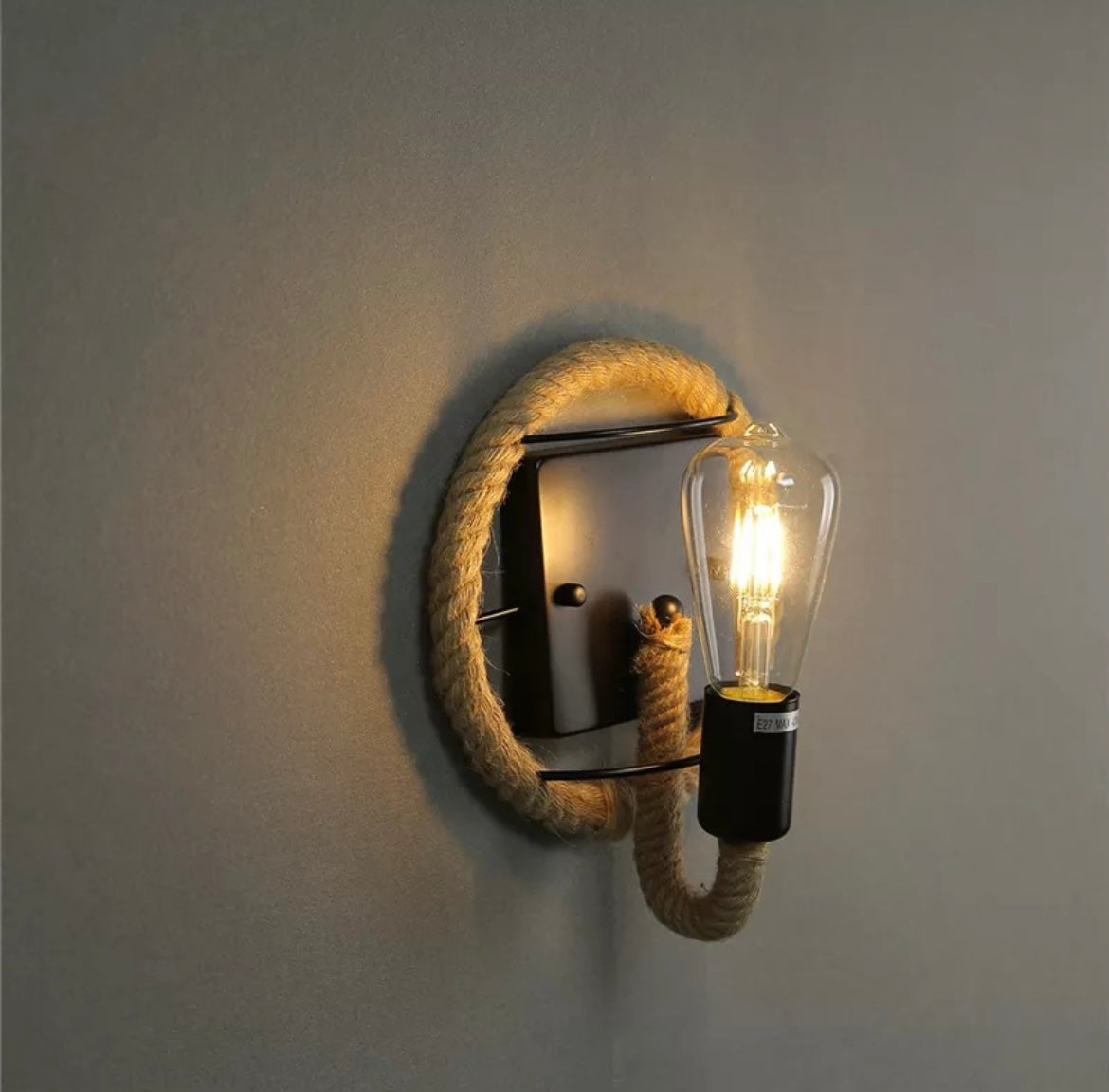 APLIQUE DE MURO INTERIOR CANDELABRO SOGA SELVA