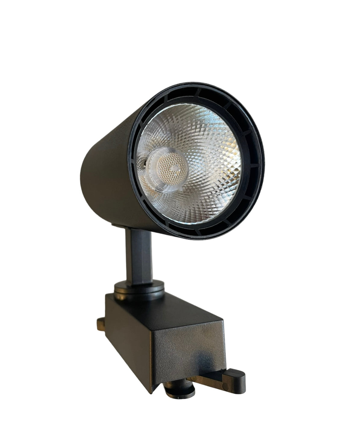FOCO LED A RIEL MONOFASICO 30W 3000K NEGRO MODELO ALTAIR ZEROFLICKER A KONNERGIE