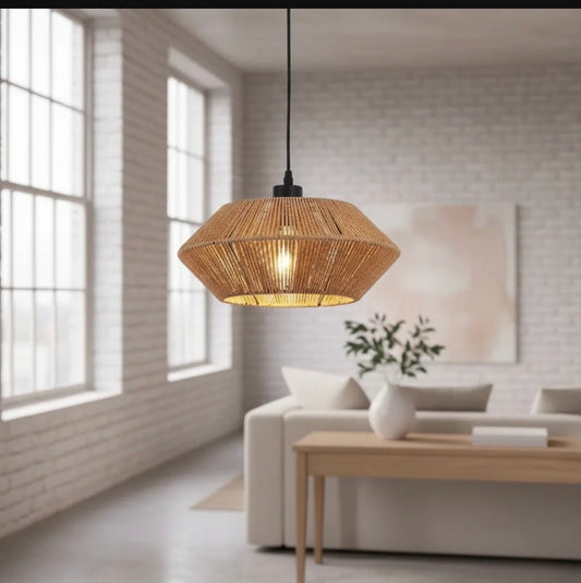 LAMPARA COLGANTE RUSTICA CAFE MODELO AMAWI