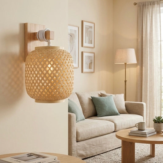 APLIQUE DE MURO INTERIOR RATAN LUCCA