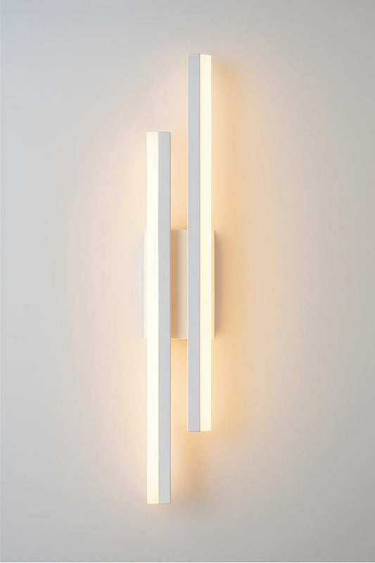 APLIQUE DE MURO INTERIOR BLANCO LED TRES TONOS DE LUZ AZTECA